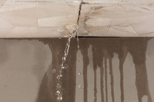 Professional Burst Pipe Cleanup technician working in Blue Gap, AZ